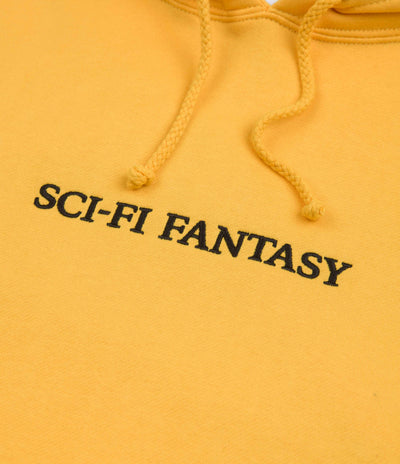 Sci-Fi Fantasy Logo Hoodie in Gold