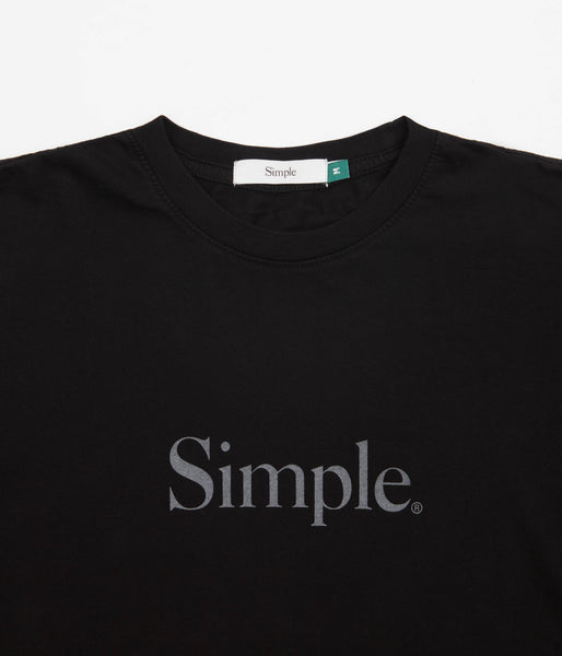 Simple Standard Issue TShirt Black Flatspot