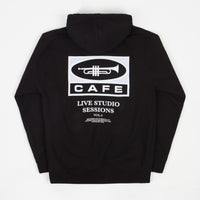 Skateboard Cafe 45 Hoodie in Black thumbnail