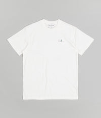 Skateboard Cafe JLH Embroidered Wayne T-Shirt in White