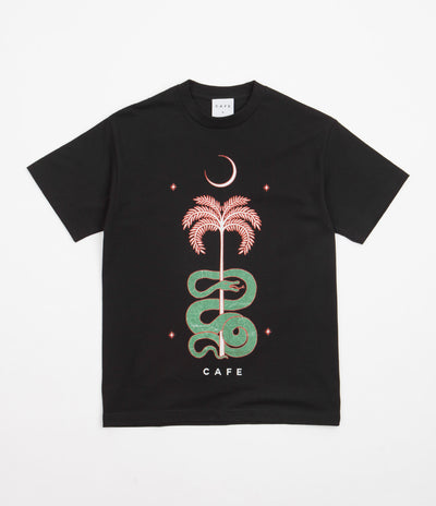 Skateboard Cafe Tree of Life T-Shirt in Black
