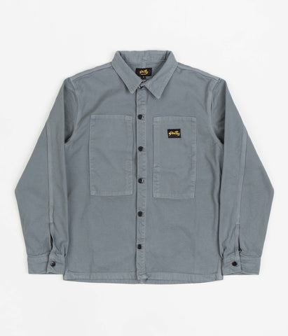 【SATIIIZ】Derod Pocket Check Shirt stan-ray-prison-shirt-battle-