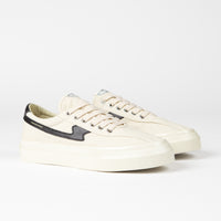 Stepney Workers Club Dellow S-Strike Canvas Shoes - Ecru / Black thumbnail