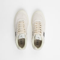 Stepney Workers Club Pearl S-Strike Suede Shoes - Ecru / Black thumbnail