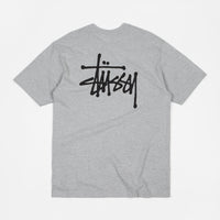 Stussy Basic Stussy T-Shirt in Grey Heather thumbnail