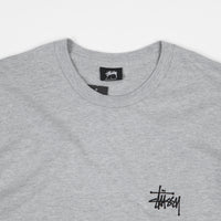 Stussy Basic Stussy T-Shirt in Grey Heather thumbnail