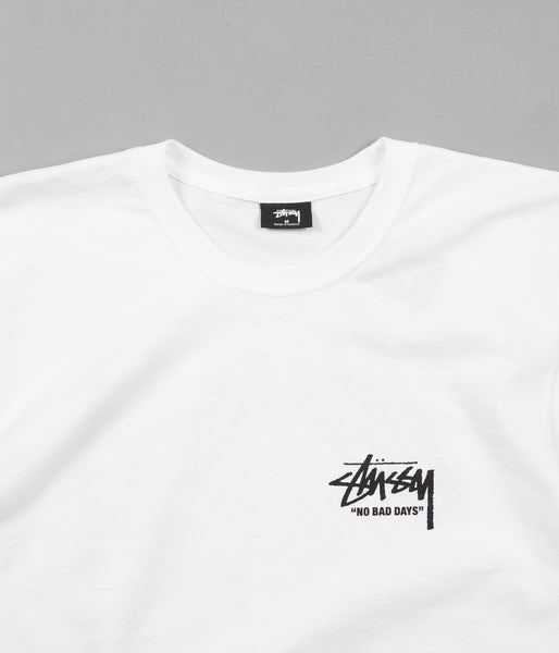 【M・美品】STUSSY compared to what／Tシャツ・白 M・美品】STUSSY compared to what／Tシャツ・白