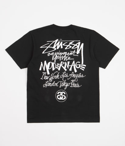 【STUSSY】MODERN AGE TEE T-shirt Stussy Modern Age - biały (white)