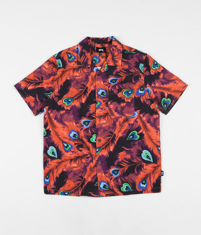 Stussy Peacock Shirt - Red | Flatspot