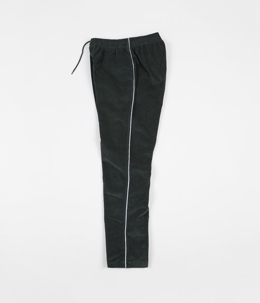 Stussy Side Piping Cord Trousers Dark Mint Flatspot