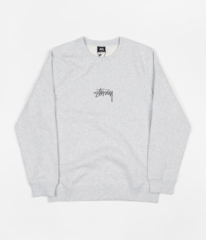 Stussy weld applique crew sweatshirt shop