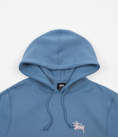 Stussy Wave Dragon Hoodie in Steel