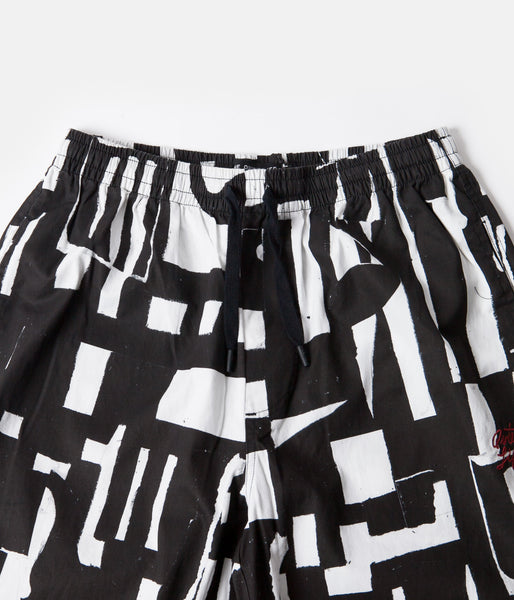 The Quiet Life Ekta Beach Pants Black / White Flatspot