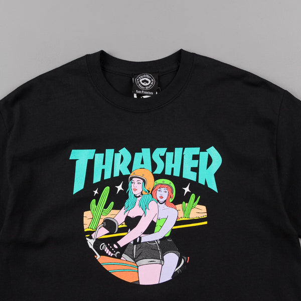 T shirt online thrasher fille