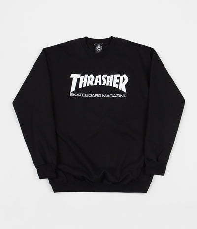 Thrasher Skate Mag Crewneck Sweatshirt in Black