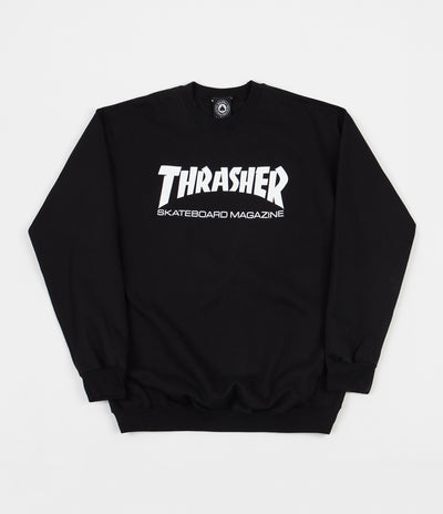 Thrasher Skate Mag Crewneck Sweatshirt - Black