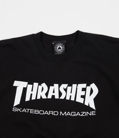 Thrasher Skate Mag Crewneck Sweatshirt - Black