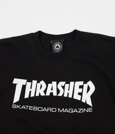 Thrasher Skate Mag Crewneck Sweatshirt in Black