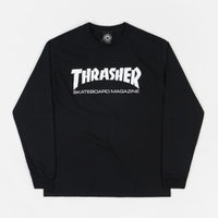 Thrasher Skate Mag Long Sleeve T-Shirt - Black thumbnail