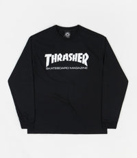 Thrasher Skate Mag Long Sleeve T-Shirt - Black
