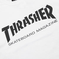 Thrasher Skate Mag Long Sleeve T-Shirt - White thumbnail