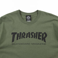 Thrasher Skate Mag T-Shirt - Army Green thumbnail