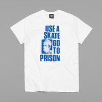 Thrasher Use A Skate Go To Prison T-Shirt - White thumbnail