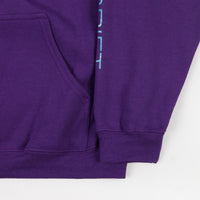 Thrasher x Atlantic Drift Hoodie in Purple thumbnail