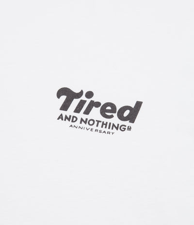 Tired Nothingth Long Sleeve T-Shirt - White