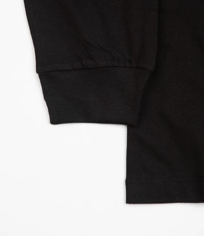 Tired Zone Long Sleeve T-Shirt - Black