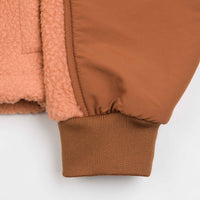 Topo Designs Womens Mountain Pullover Fleece - Rust / Brick thumbnail