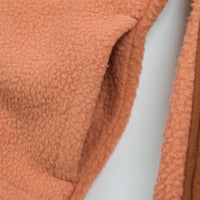 Topo Designs Womens Mountain Pullover Fleece - Rust / Brick thumbnail