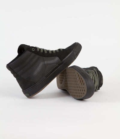 Vans BMX SK8-Hi Shoes in (Scotty Cranmer) Black and Thyme