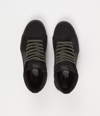 Vans BMX SK8-Hi Shoes in (Scotty Cranmer) Black and Thyme