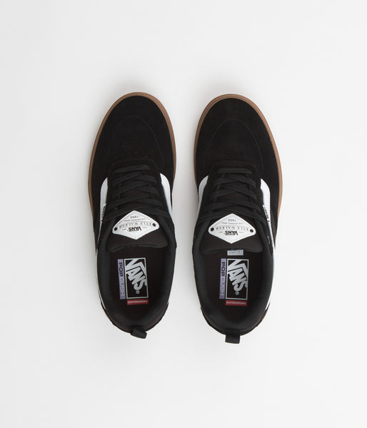 Vans Kyle Walker Pro Shoes Black Gum White Flatspot