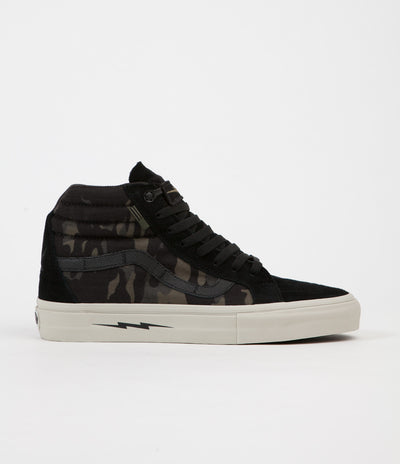Vans Sk8-Hi Notchback (Defcon) Shoes in Black MultiCam