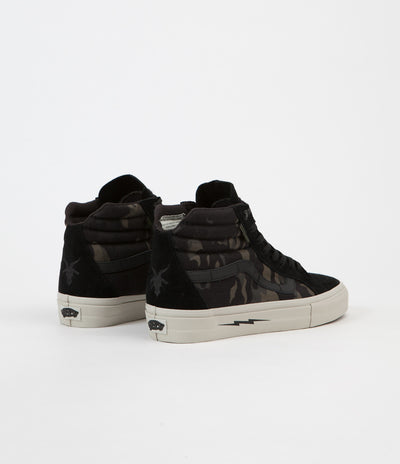 Vans Sk8-Hi Notchback (Defcon) Shoes in Black MultiCam