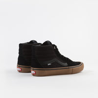 Vans Sk8-Hi Pro Shoes - Black / Gum thumbnail