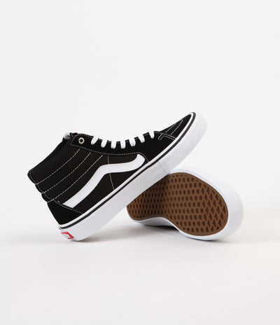 Vans Sk8-Hi Pro Shoes - Black / White