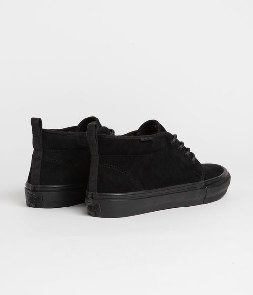 Vans Skate Chukka VCU Shoes - Mono Black | Flatspot