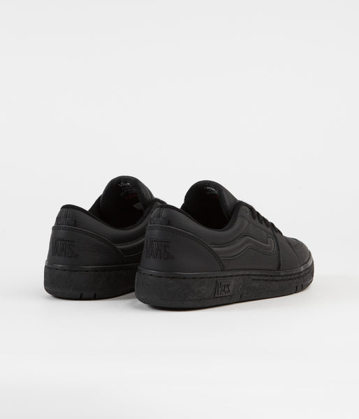Vans Skate Fairlane Shoes (Leather) Black Flatspot