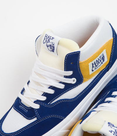 Vans Skate Half Cab '92 Shoes in Athletic Blue and Yellow