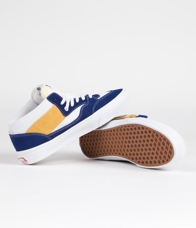 Vans Skate Half Cab '92 Shoes in Athletic Blue and Yellow