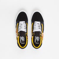 Vans Skate Old Skool Shoes in (Bruce Lee) Black and Yellow thumbnail