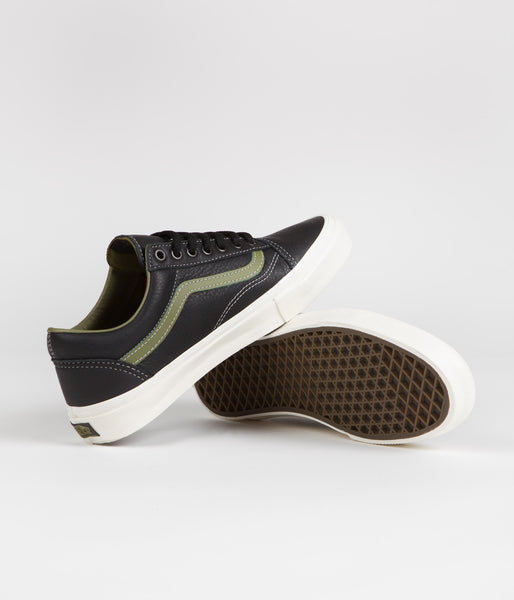 Old skool zip leather deals