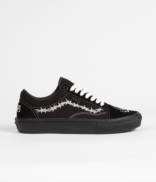 Vans Skate Old Skool Shoes (Elijah Berle) Black Black White