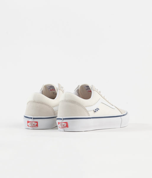 Vans Skate Old Skool Shoes Off White Flatspot