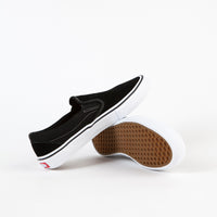 Vans Slip On Pro Shoes - Black / White / Gum thumbnail