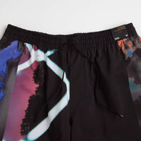 Vans x Quasi Window Elastic Waist Shorts - Black thumbnail