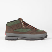Vans x Timberland Half Cab Hiker Shoes in Green and Brown thumbnail